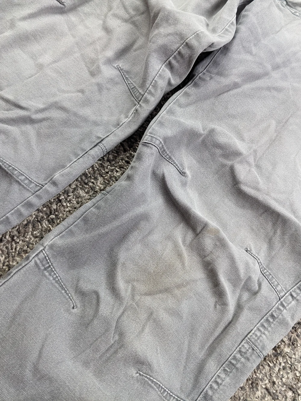 Kuhl Pants Kanvas Jean Patina Dye Stretch Hiking Gray Mens 32x30 5114